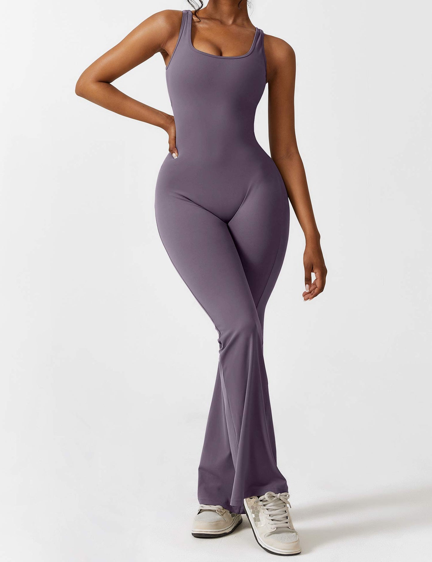 Roberta Fit™ Tuta slim con patta posteriore