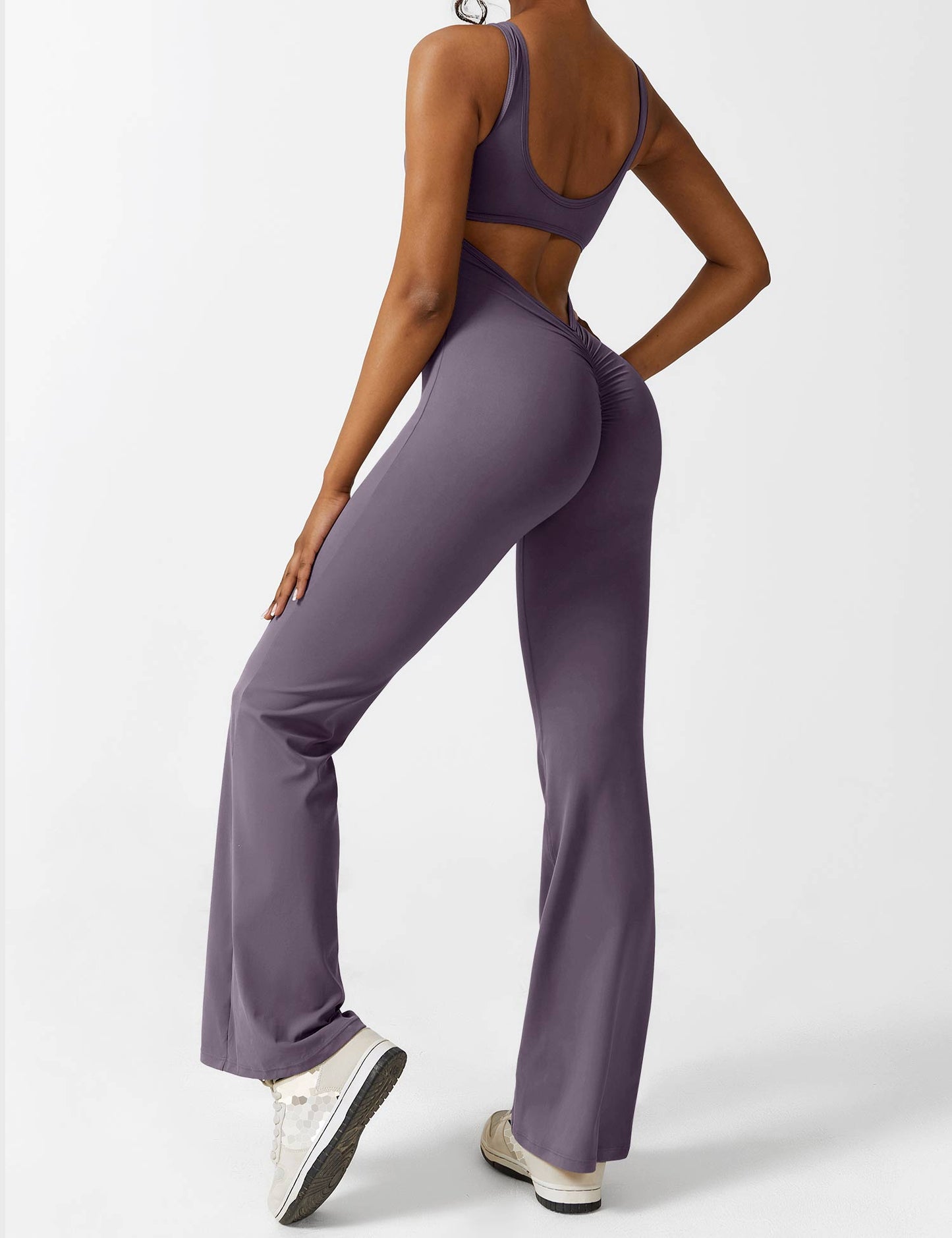 Roberta Fit™ Tuta slim con patta posteriore