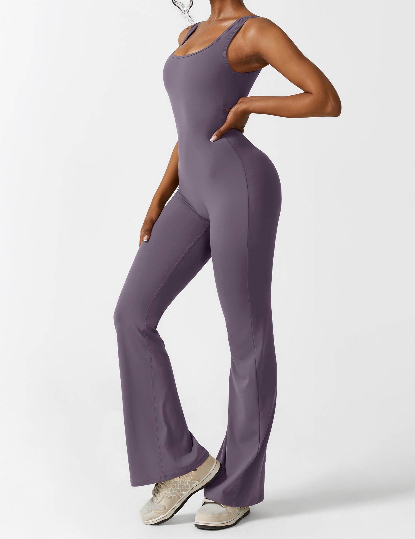 Roberta Fit™ Tuta slim con patta posteriore