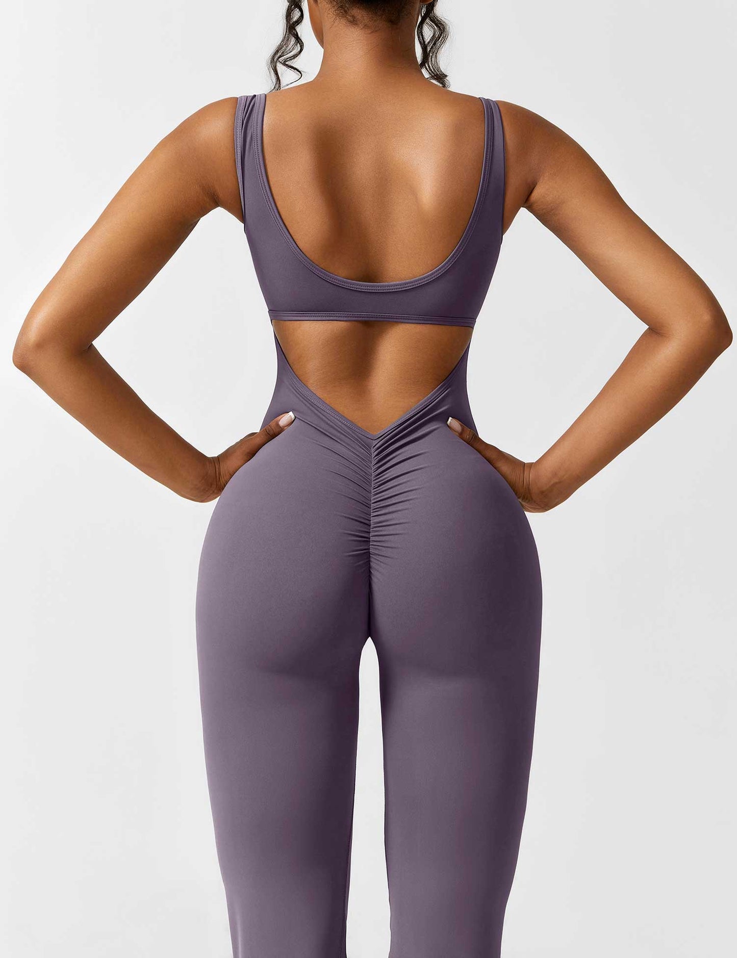 Roberta Fit™ Tuta slim con patta posteriore