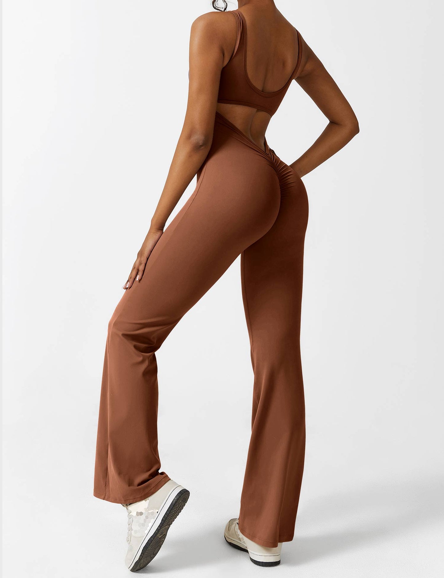 Roberta Fit™ Tuta slim con patta posteriore