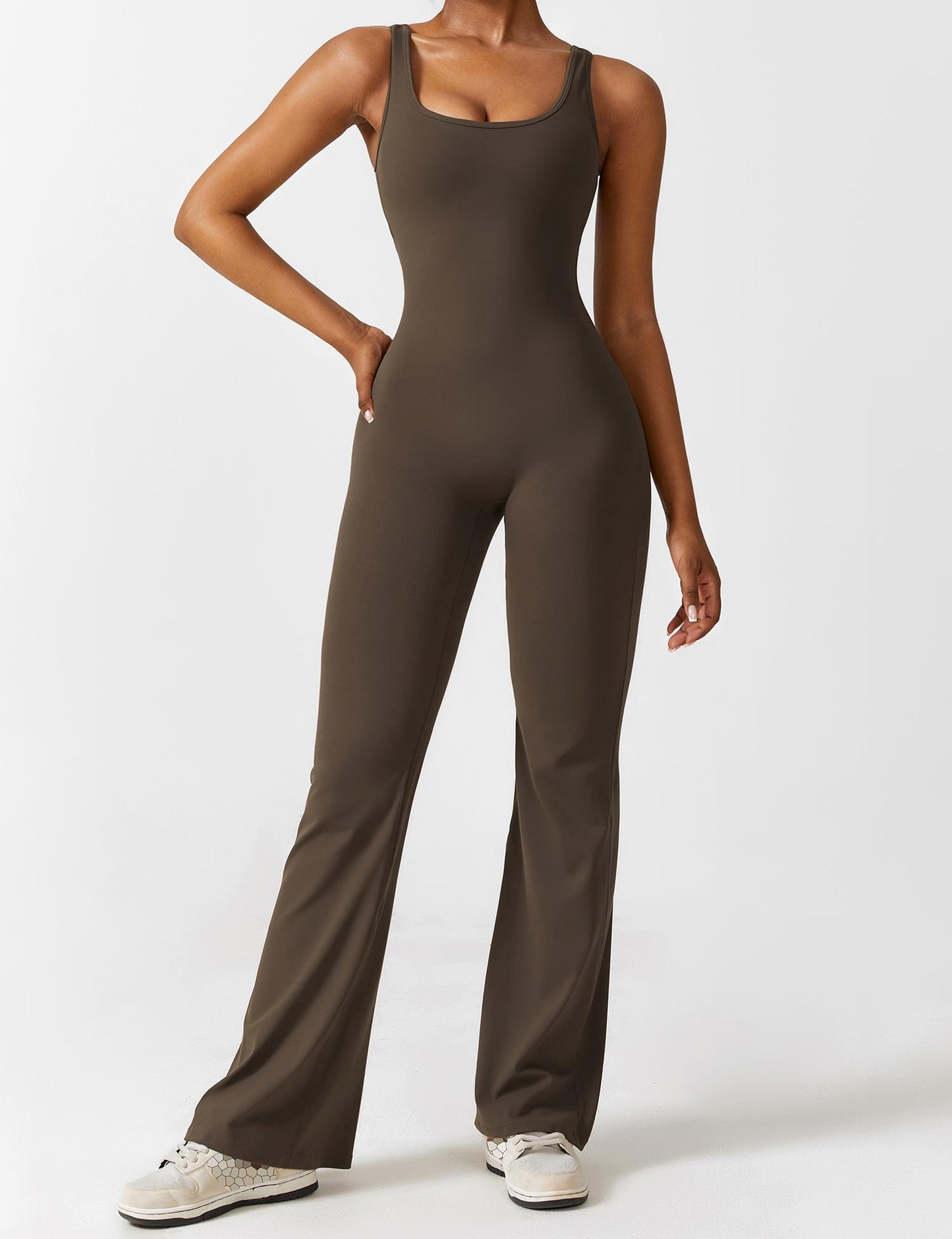 Roberta Fit™ Tuta slim con patta posteriore