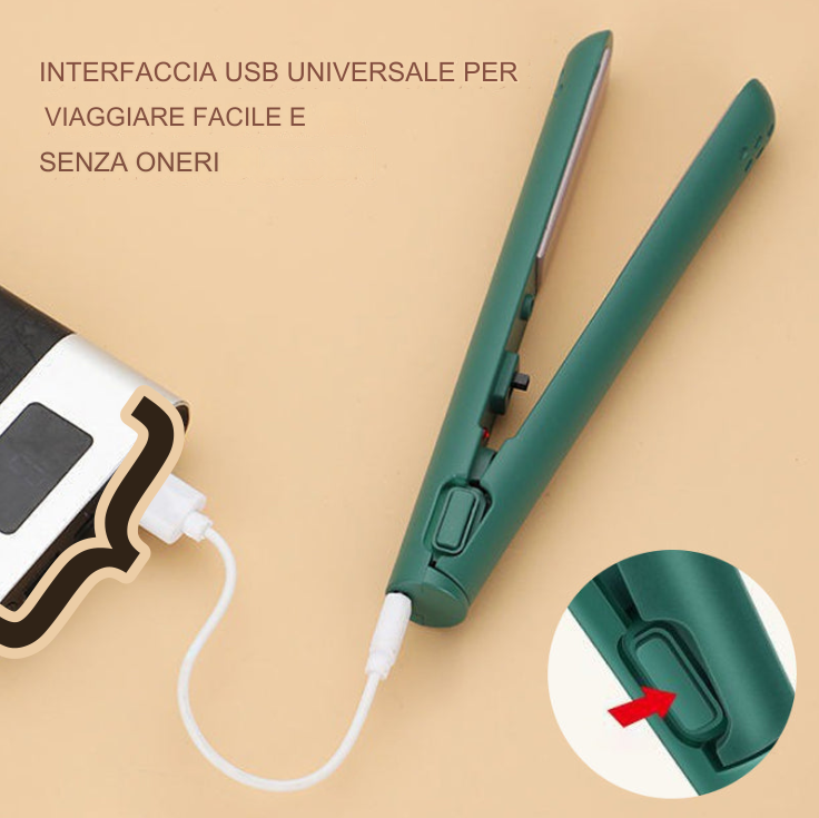 RoseCurl™ Mini piastra da viaggio