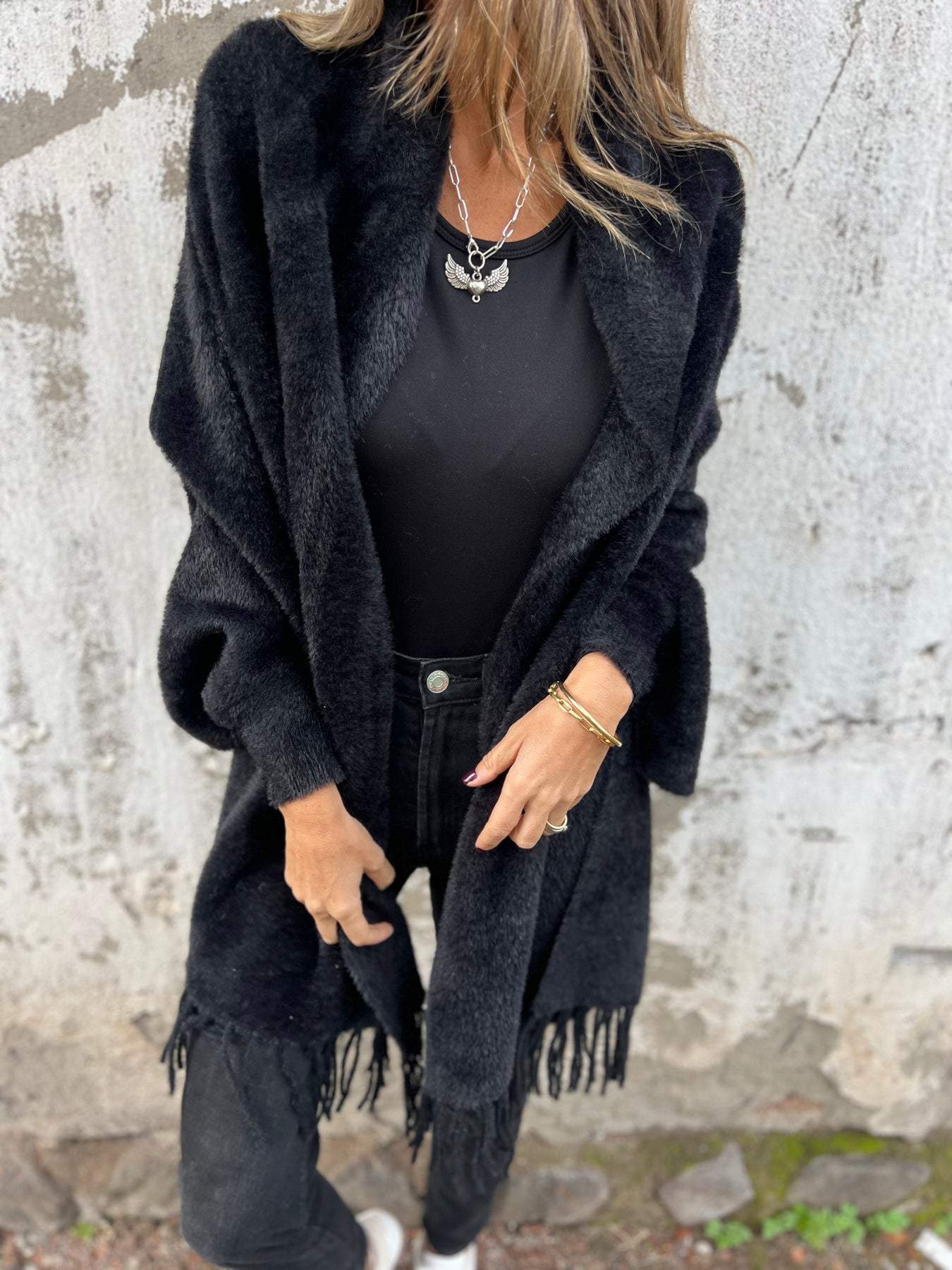 Rossana Nardo™ Maglione da donna alla moda con maniche lunghe