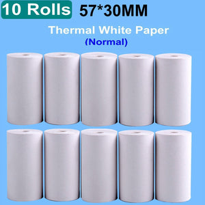 10 rotoli bianchi