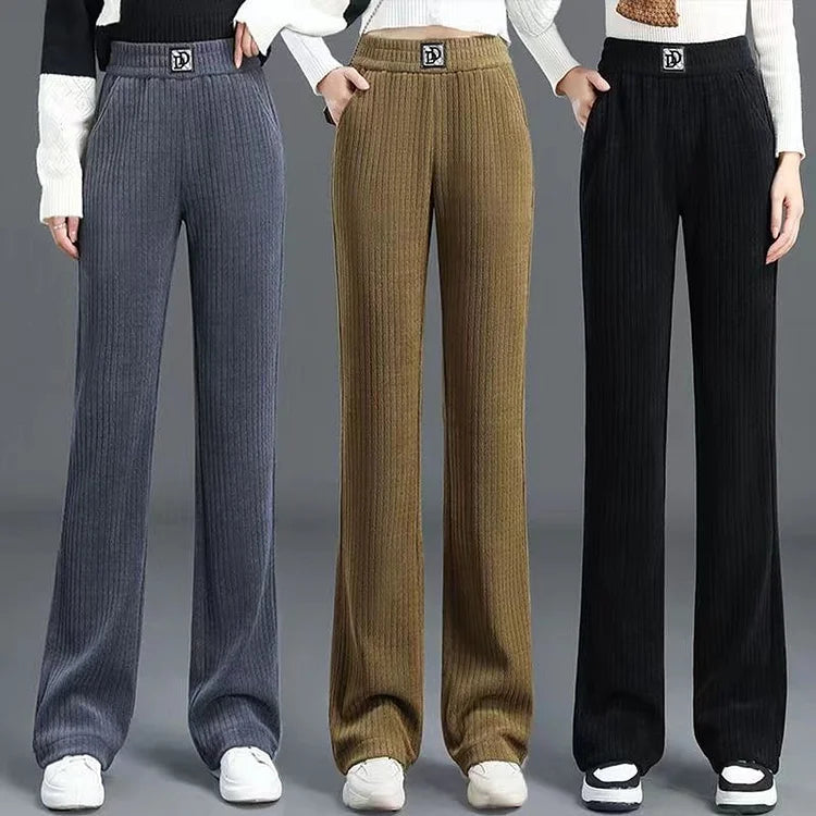 Rufina Spada™ Pantaloni caldi con elastico in vita