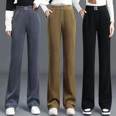 Rufina Spada™ Pantaloni caldi con elastico in vita