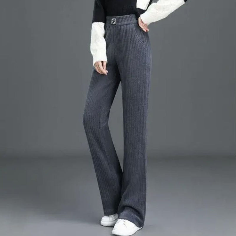 Rufina Spada™ Pantaloni caldi con elastico in vita