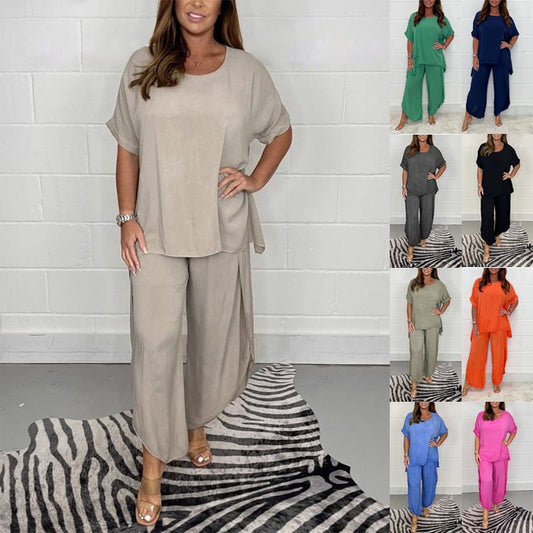 Sabrina Set™️ Set di pantaloni e camicia floaty 2 pezzi