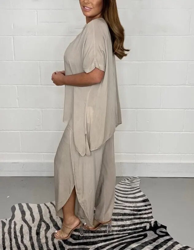 Sabrina Set™️ Set di pantaloni e camicia floaty 2 pezzi