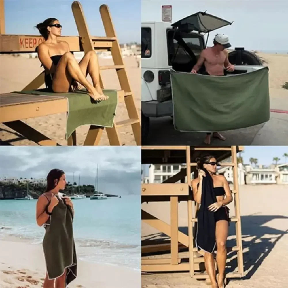 SandyLux™ Asciugamano da spiaggia magnetico