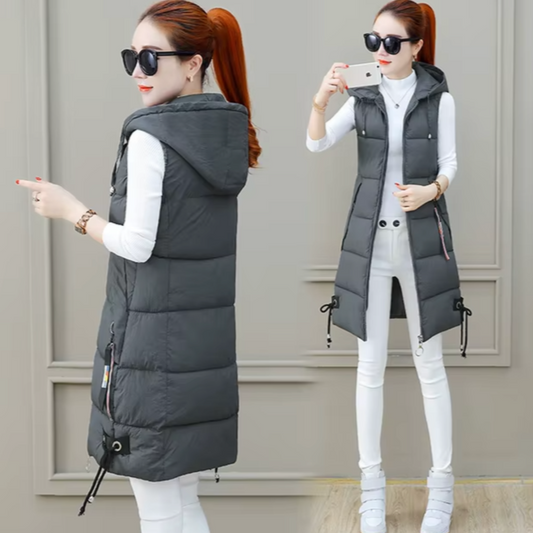 Mafalda™ Gilet invernale lungo e caldo