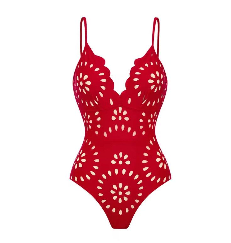 Gioia Siena™ Costume intero floreale e gonna