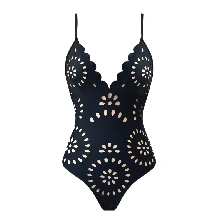 Gioia Siena™ Costume intero floreale e gonna