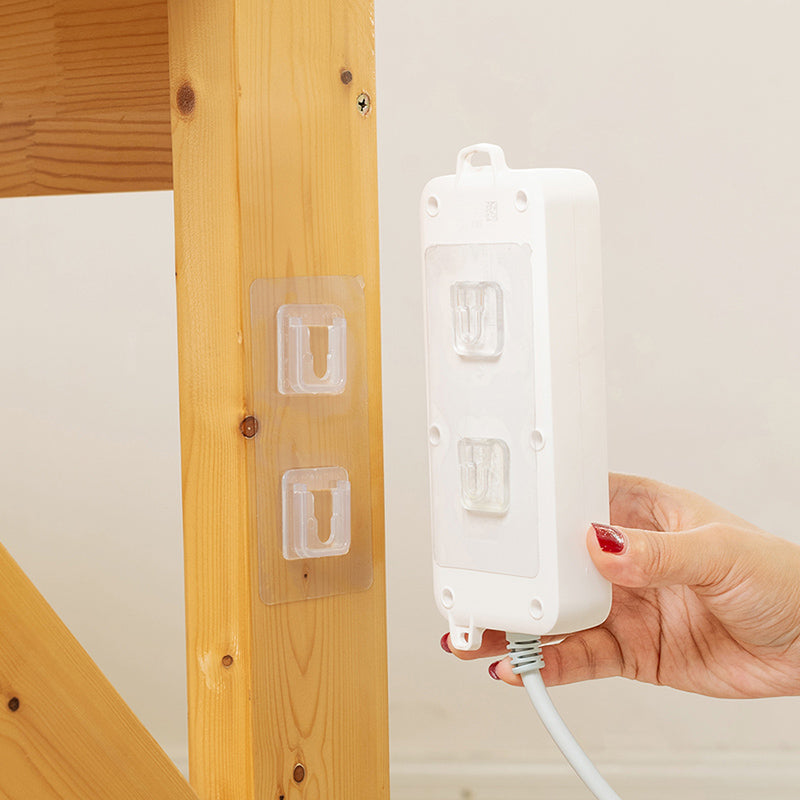 SecureGrip Duo™️ Staffe di montaggio doppie con adesivo acrilico, confezione da 10