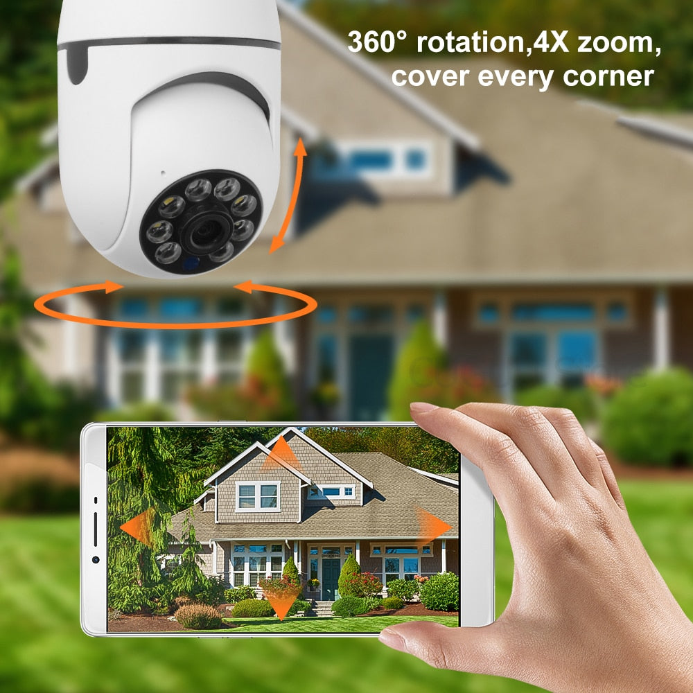 SecurityCamz™ Telecamera di sicurezza illuminata