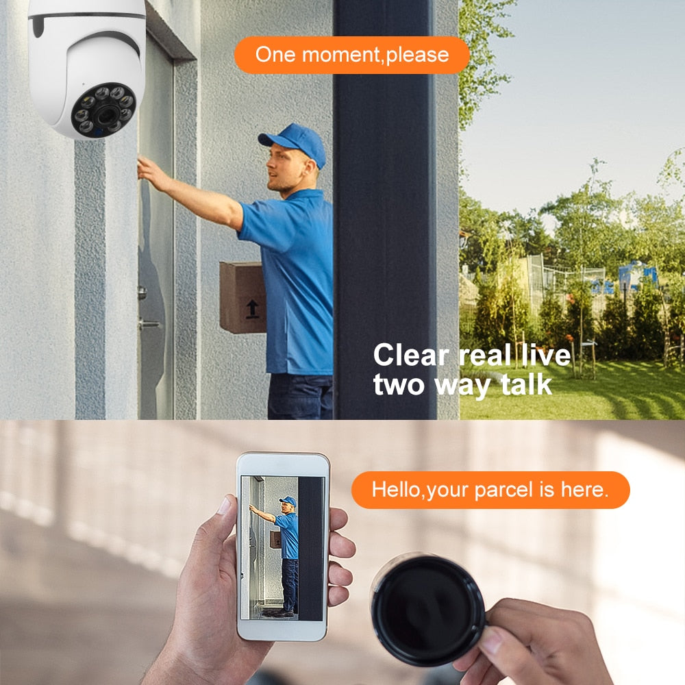 SecurityCamz™ Telecamera di sicurezza illuminata
