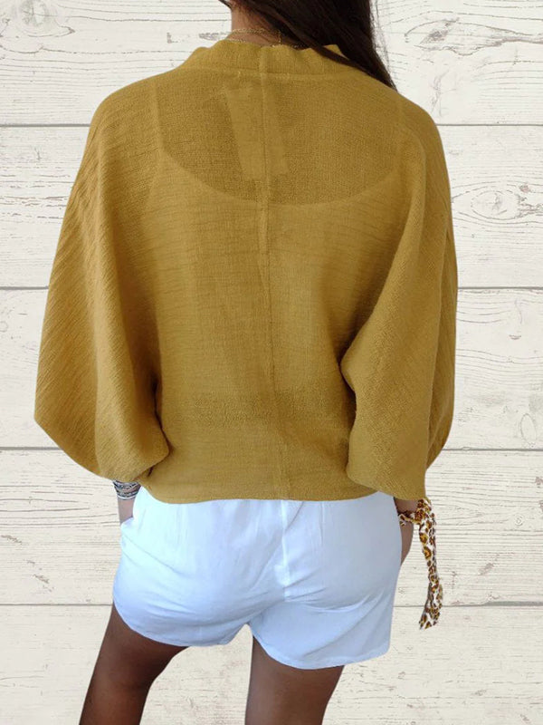 Sidonie Renaud™ Maglione casual a due bottoni