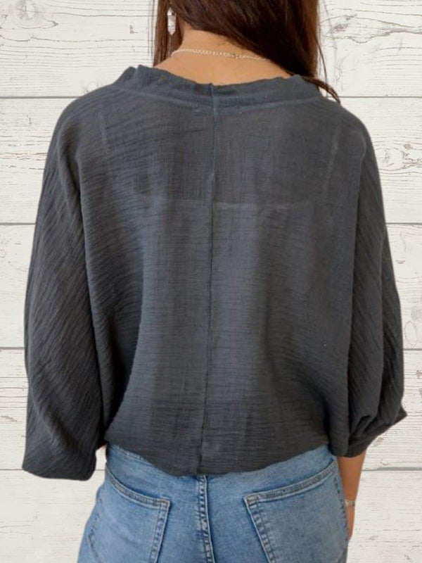 Sidonie Renaud™ Maglione casual a due bottoni