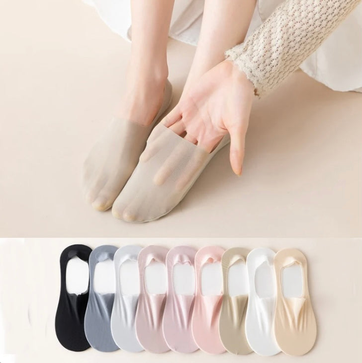 Silk Serene™ Calzini antiscivolo trasparenti