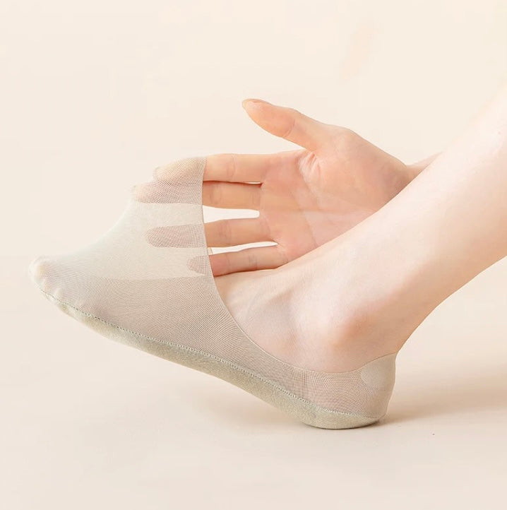 Silk Serene™ Calzini antiscivolo trasparenti