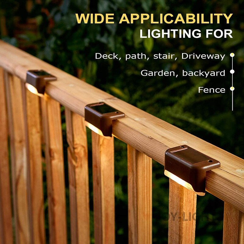 SmartDeck™ Luci da giardino a LED ad energia solare impermeabili e multifunzionali
