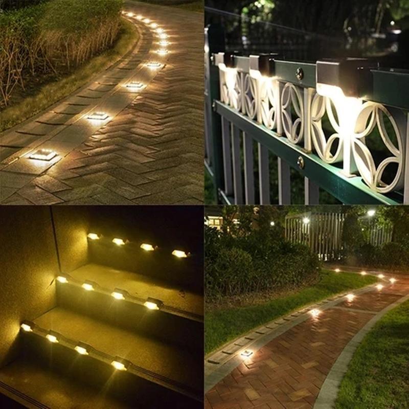 SmartDeck™ Luci da giardino a LED ad energia solare impermeabili e multifunzionali