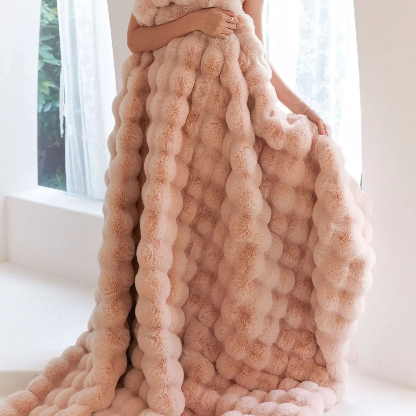 SnugNest™ Coperta in peluche calda e morbida