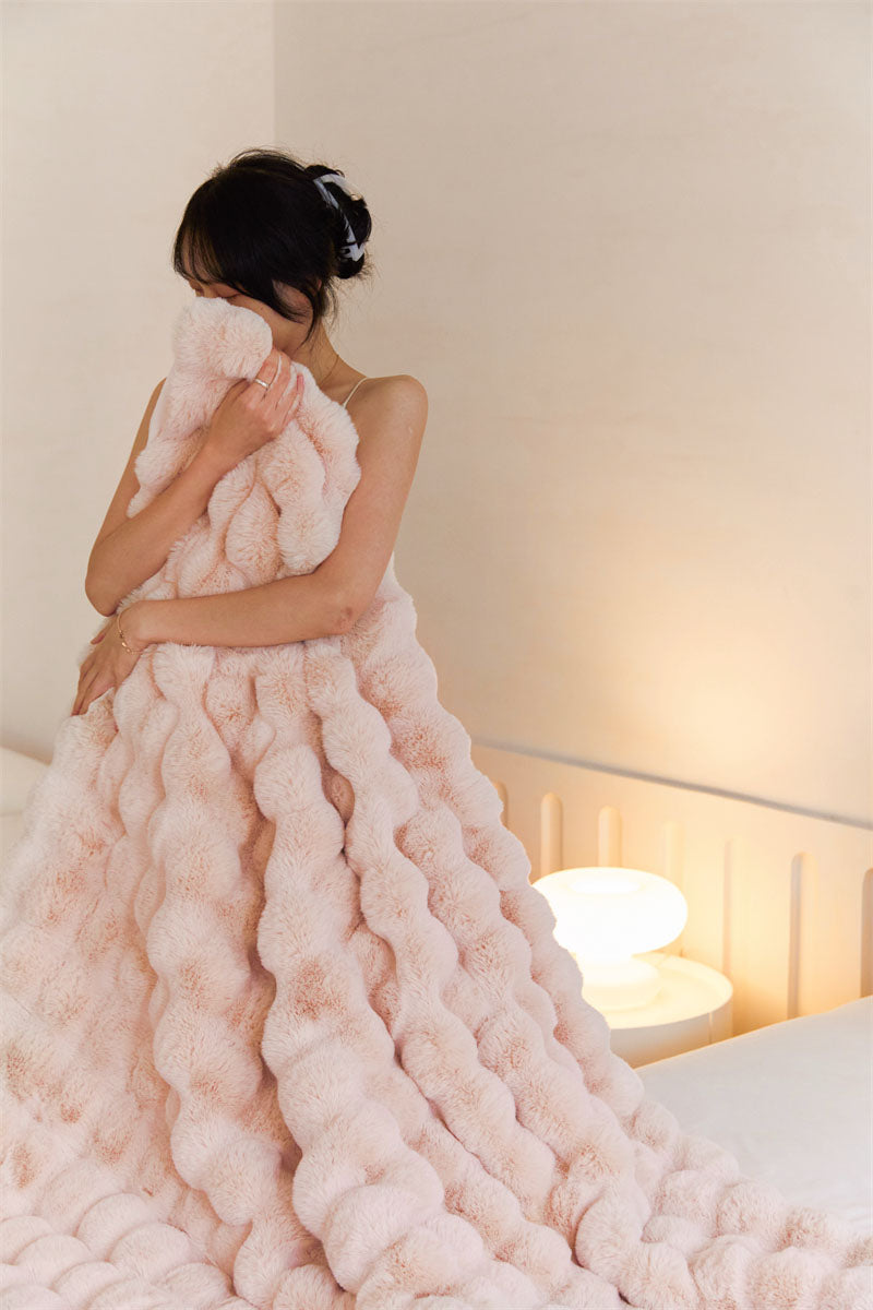 SnugNest™ Coperta in peluche calda e morbida