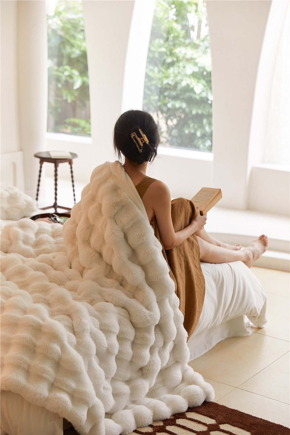 SnugNest™ Coperta in peluche calda e morbida