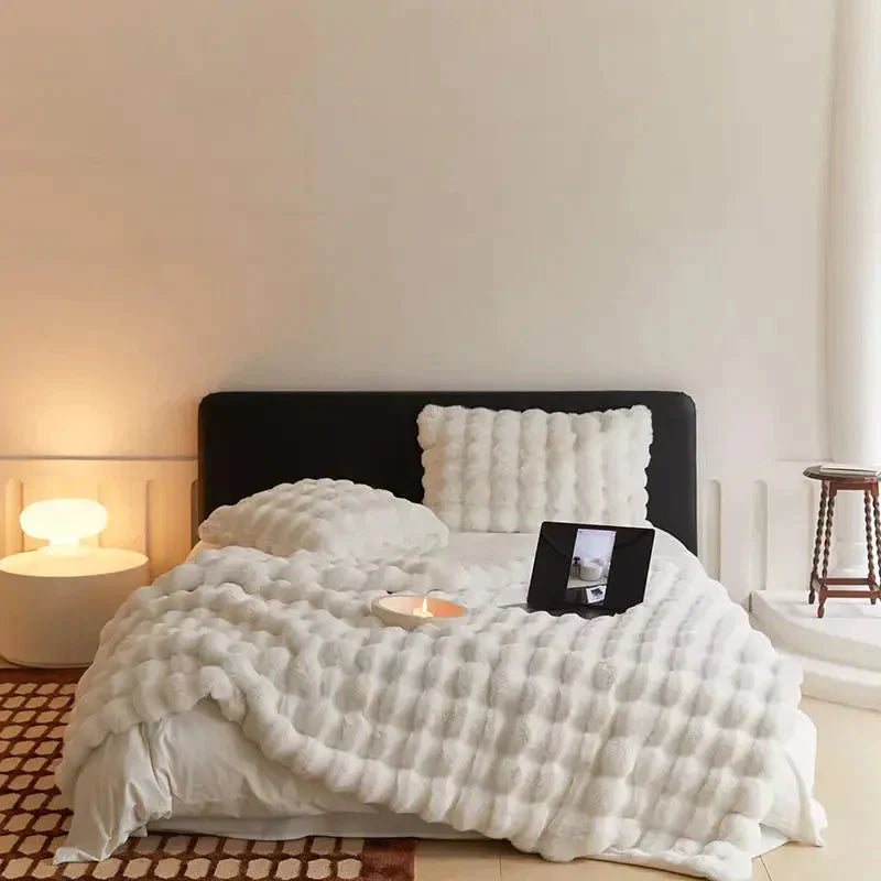 SnugNest™ Coperta in peluche calda e morbida