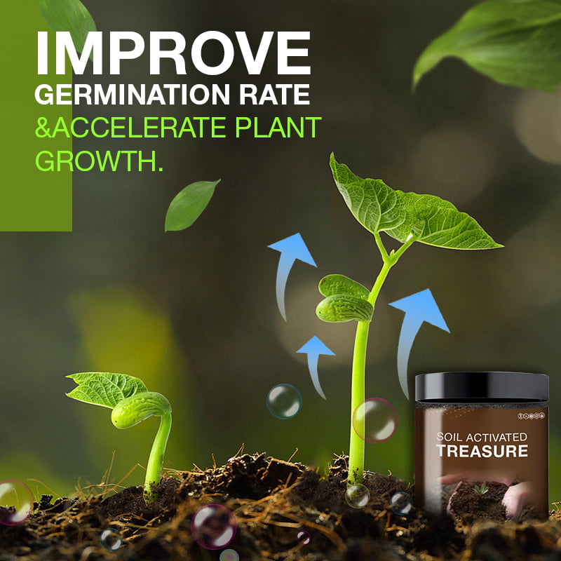 Soil Treasure™️ Regolazione completa della crescita e dello sviluppo delle piante!