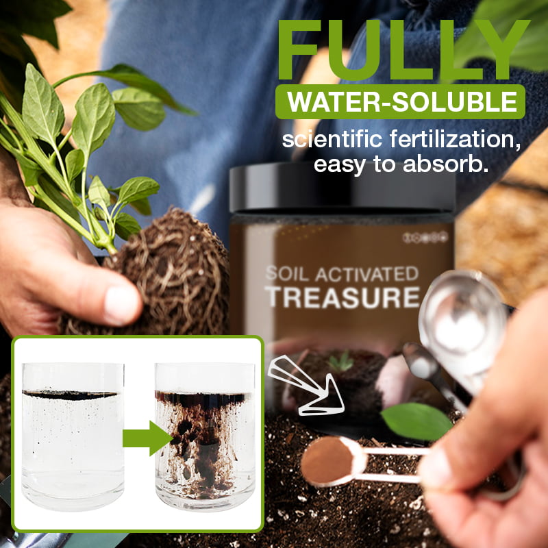Soil Treasure™️ Regolazione completa della crescita e dello sviluppo delle piante!