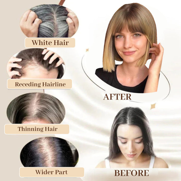 StyleMax™ Topper per capelli dall'aspetto naturale