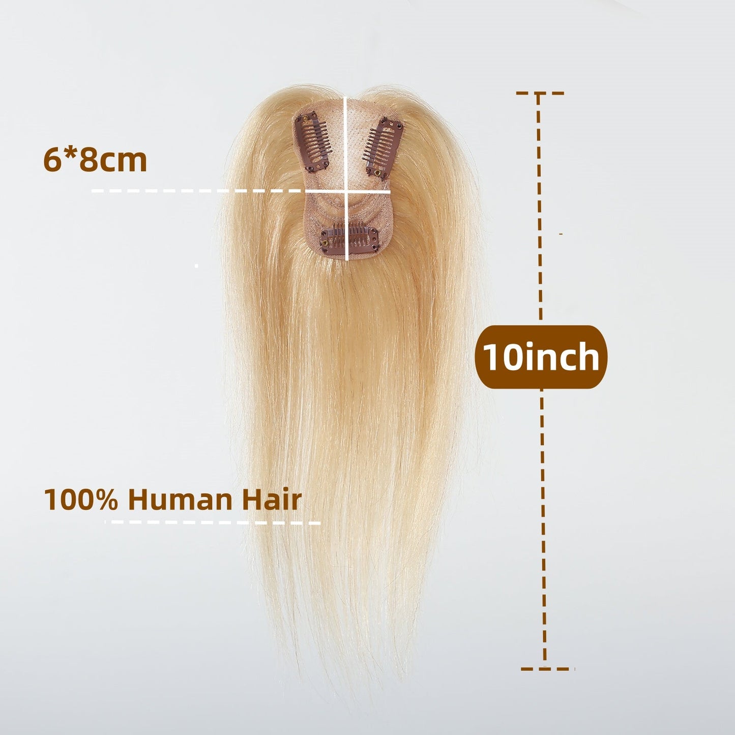 StyleMax™ Topper per capelli dall'aspetto naturale
