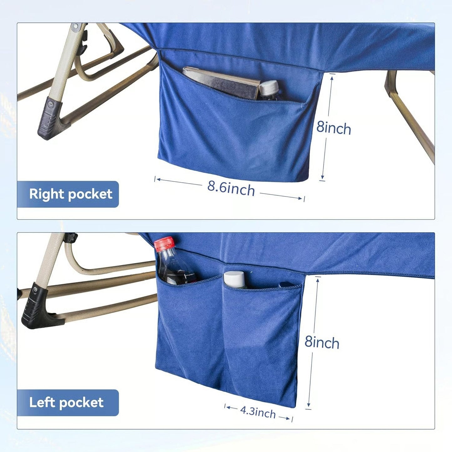 SunVibe™ Telo mare ad asciugatura rapida con tasche