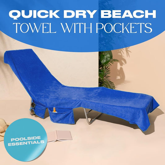 SunVibe™ Telo mare ad asciugatura rapida con tasche