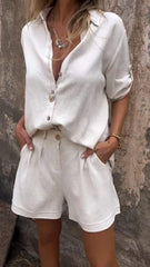 Sydney Set™️ Set top e pantaloncini a mezza manica