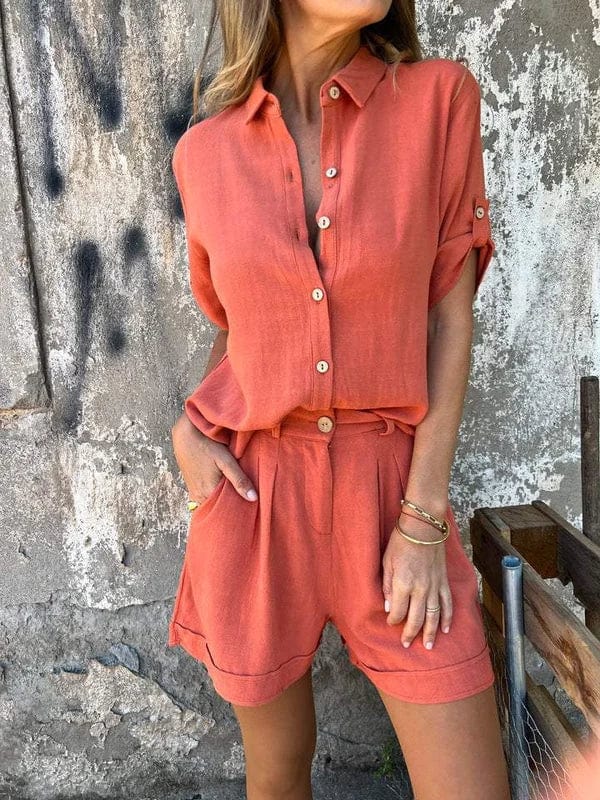 Sydney Set™️ Set top e pantaloncini a mezza manica