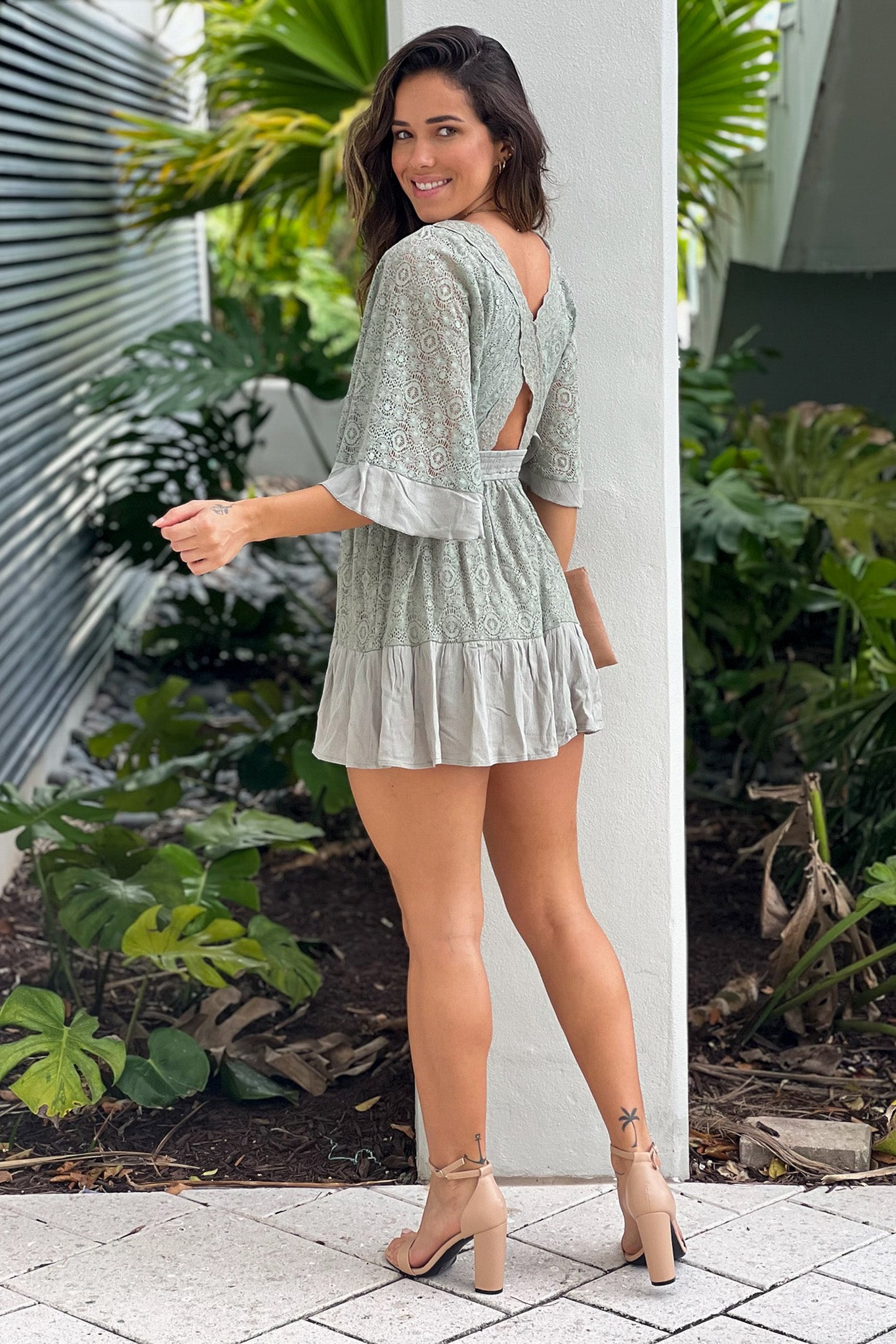 Tessa Park™ Pagliaccetto estivo con bottoni