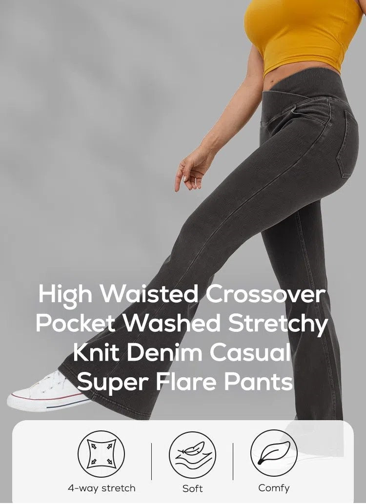 Tilde Caron Comfort™ Leggings in denim stretch