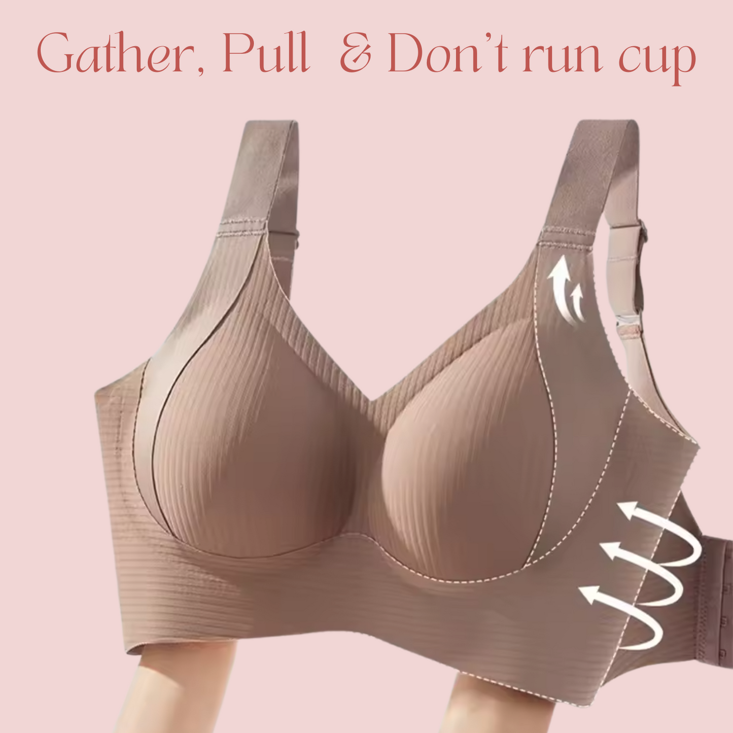 Trasea Colli™ Reggiseno antiscivolo senza ferretto