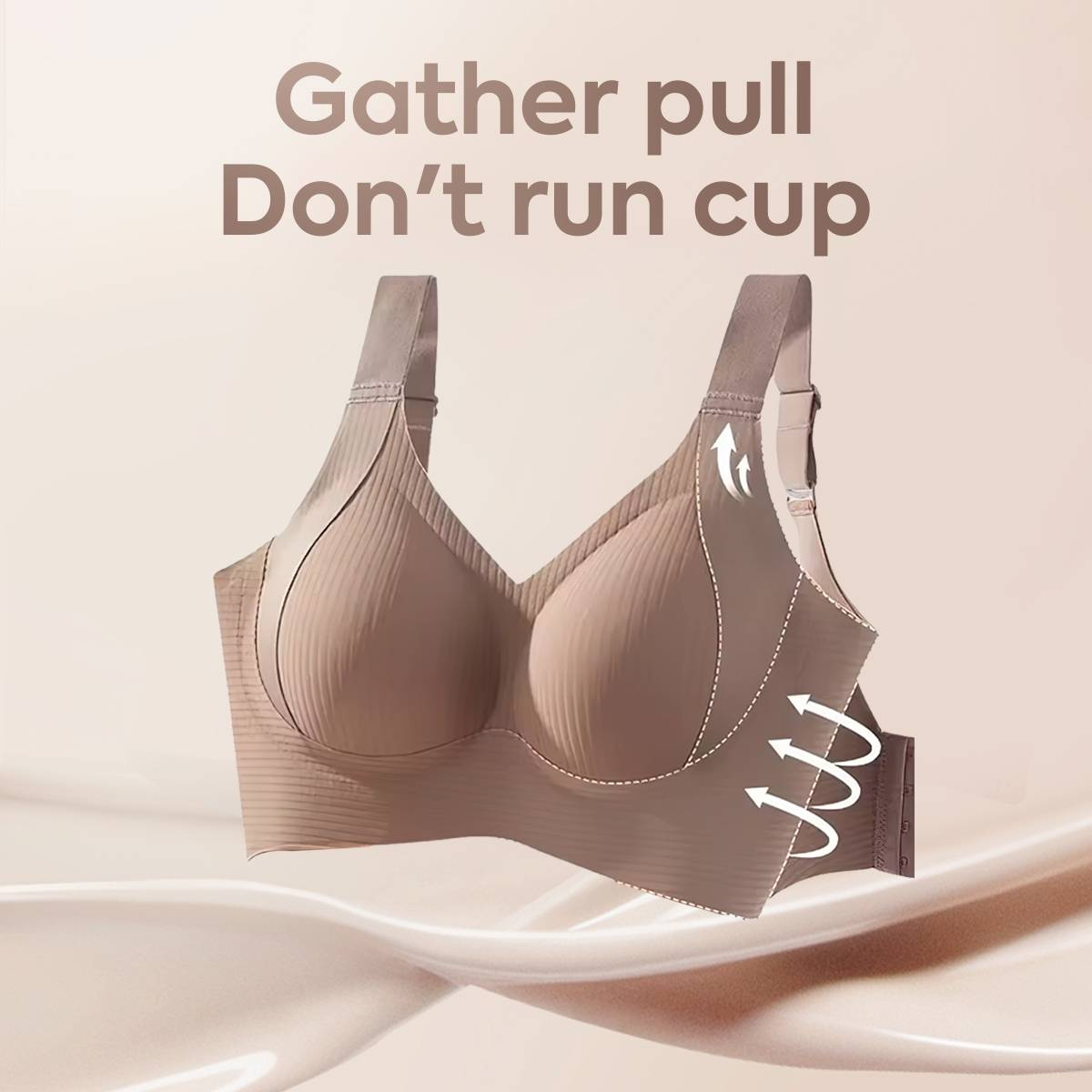 Trasea Colli™ Reggiseno antiscivolo senza ferretto
