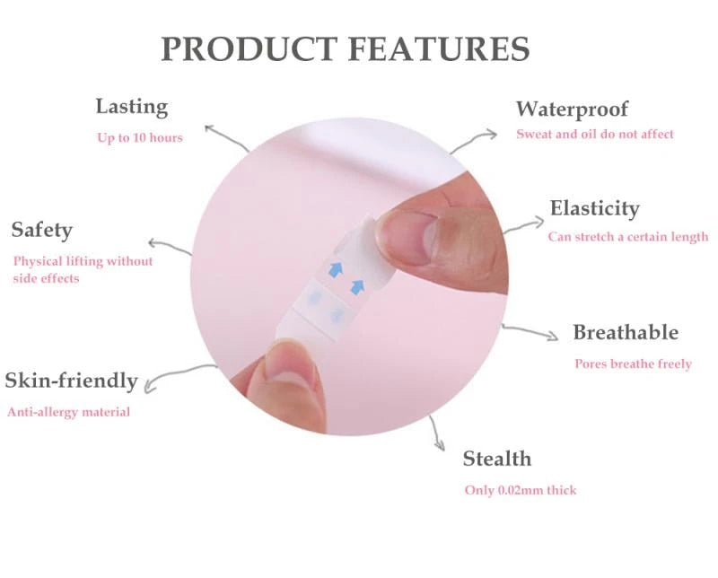 V-Lift™️ Striscia lifting invisibile per il viso
