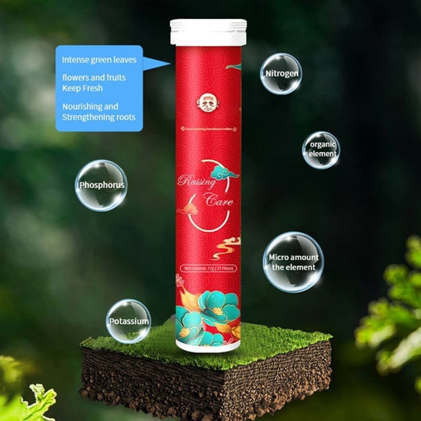 VegiBloom™ Compresse naturali per la coltivazione delle piante