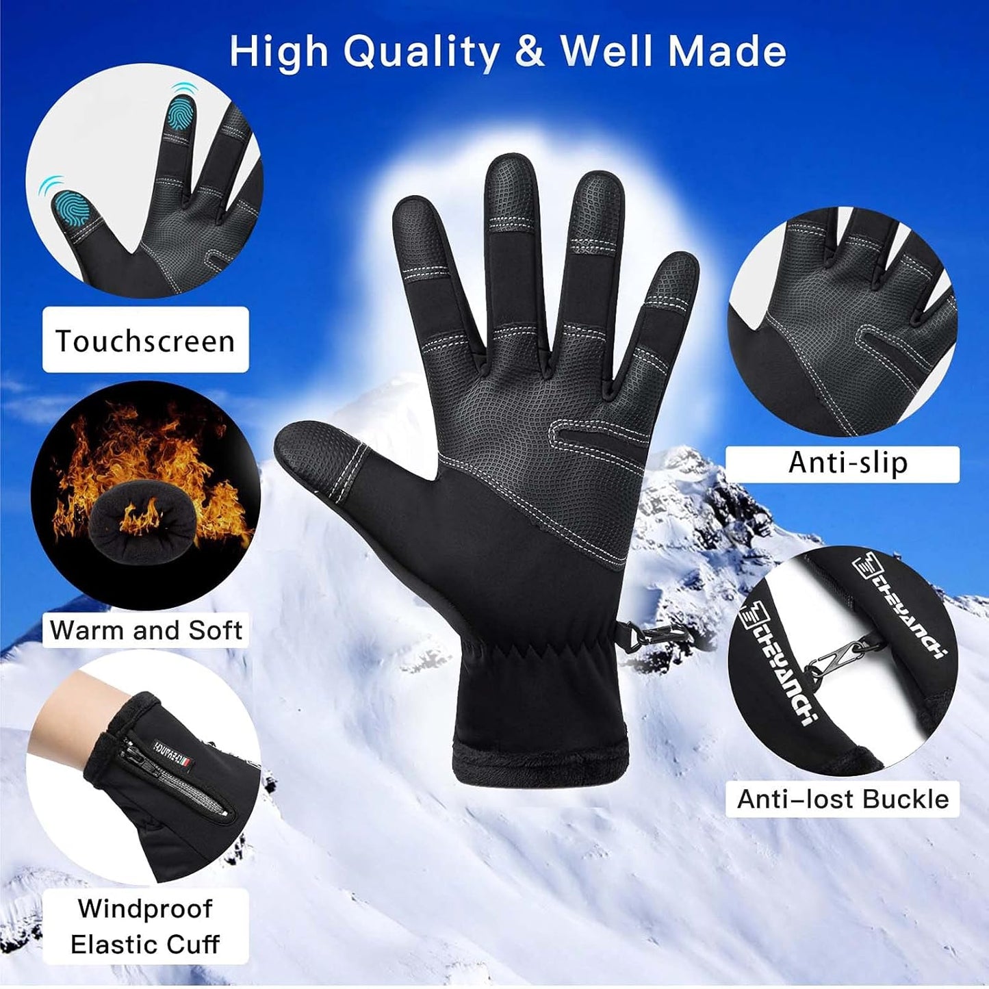VelvaWarm™ Guanti comodi e caldi