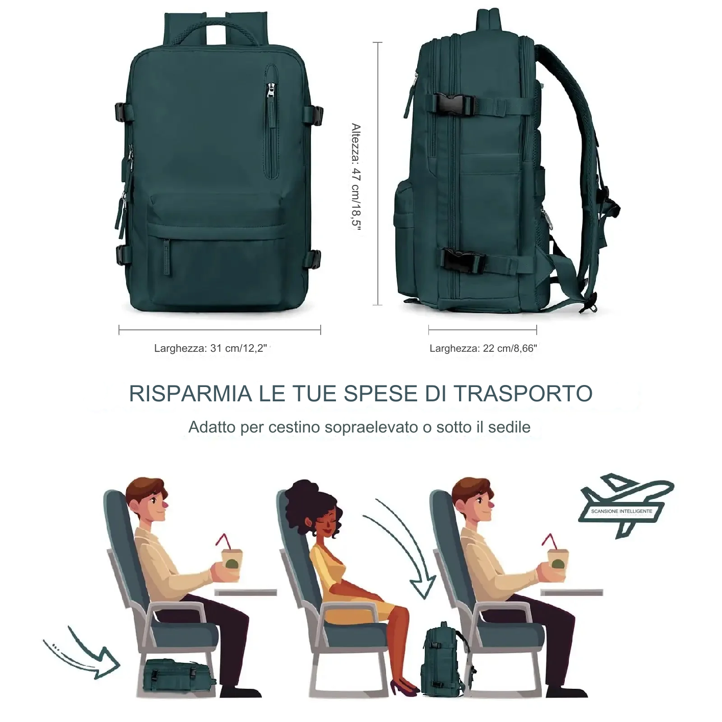 Ventura Pro™ Zaino da viaggio grande