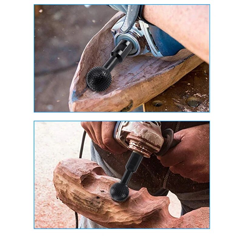 Versa Grind™️ Attacco per trapano a sfera per legno