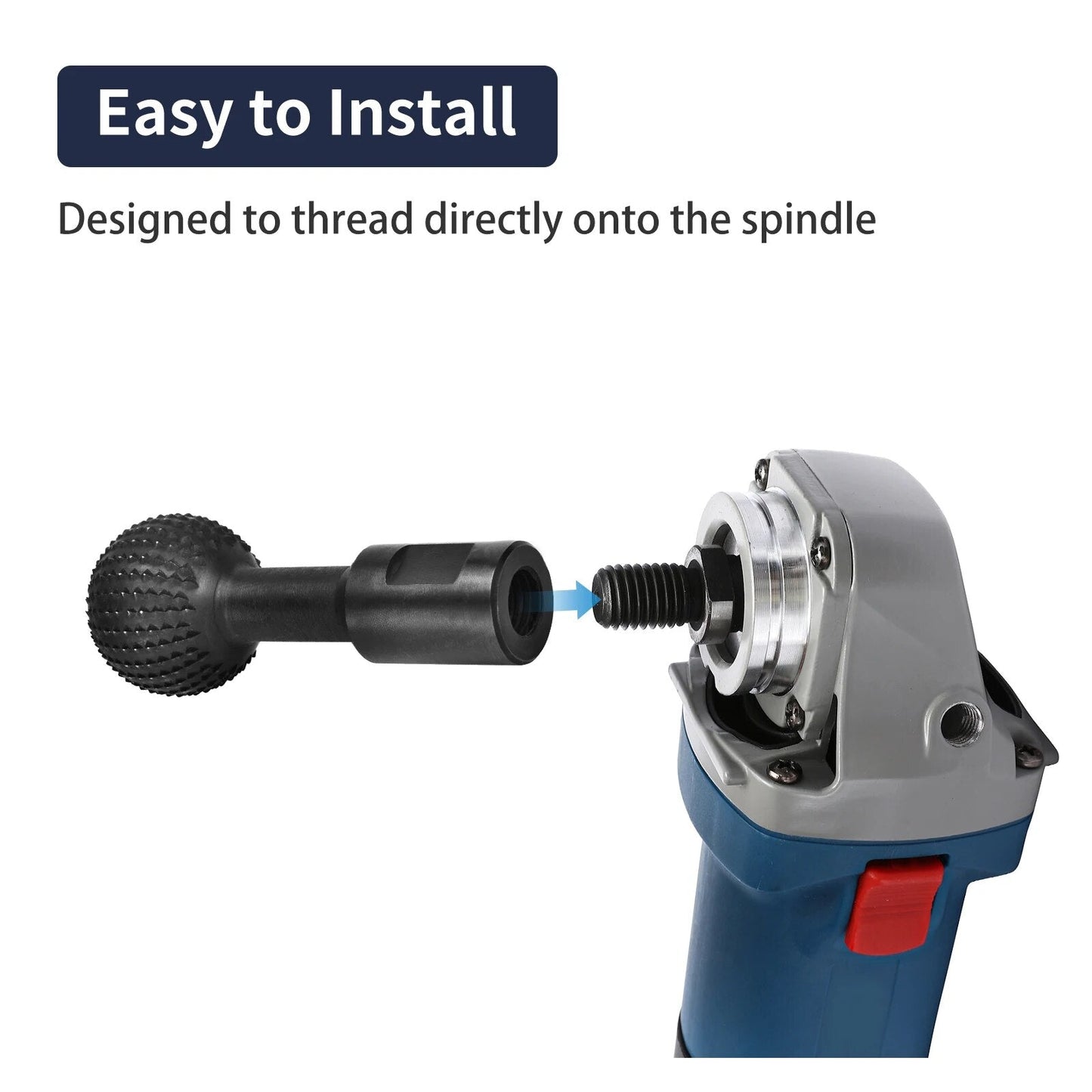 Versa Grind™️ Attacco per trapano a sfera per legno