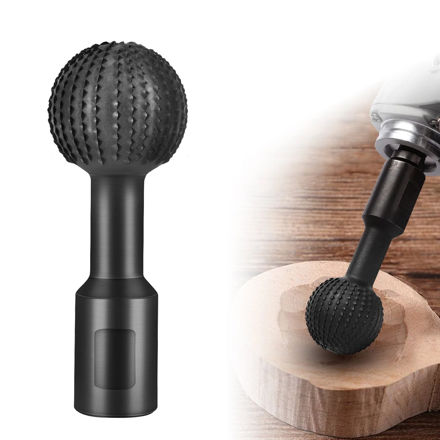 Versa Grind™️ Attacco per trapano a sfera per legno